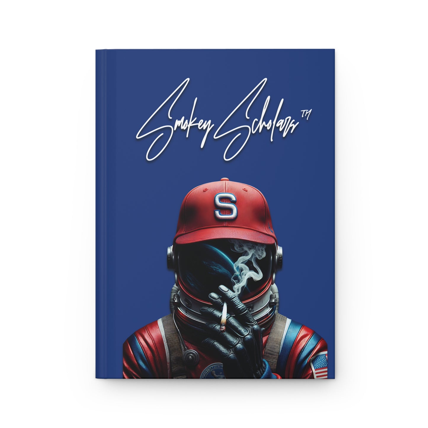 Smokey Scholars Navy Astro Hardcover Journal Matte - Smokey Scholars