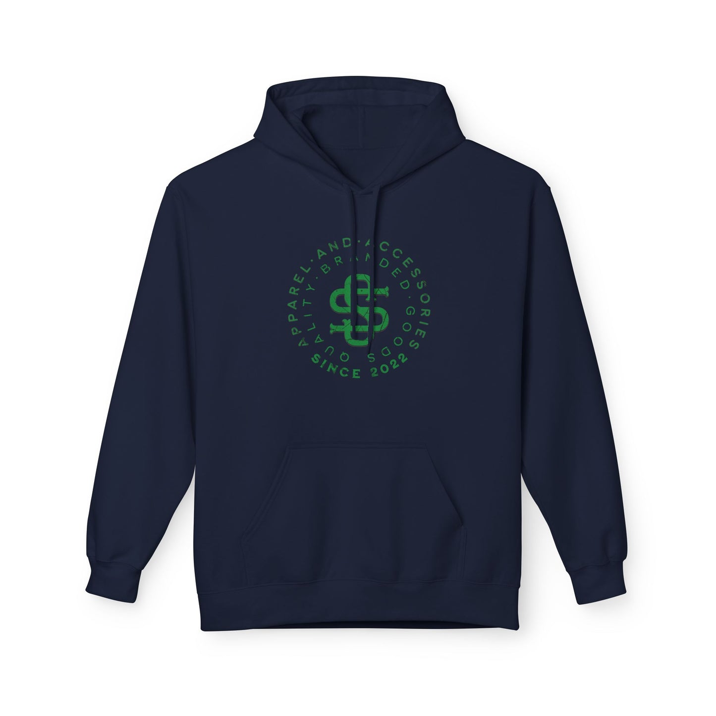 Smokey Scholars TM Green Bridge Unisex Midweight Softstyle Fleece Hoodie - Smokey Scholars