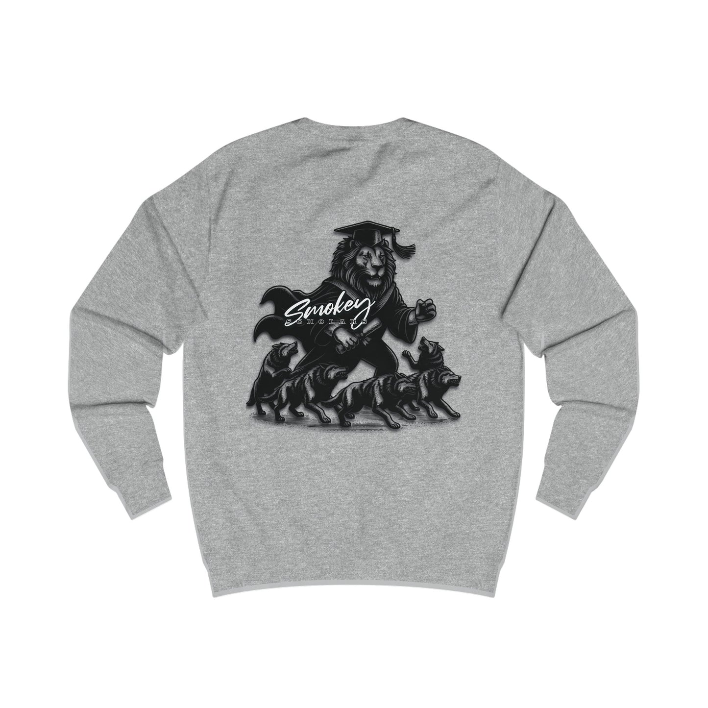 Smokey Scholars TM Leading Lion Unisex Sweatshirt - Smokey Scholars