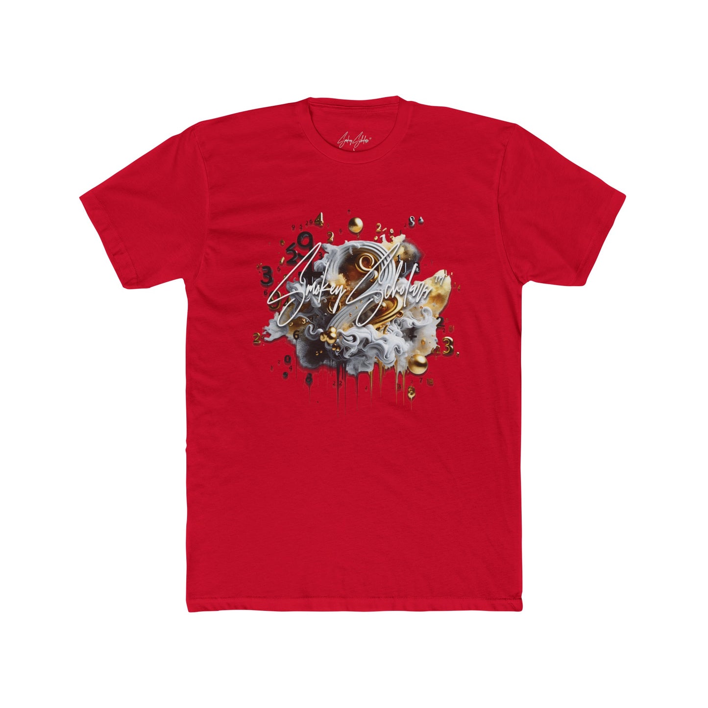 Smokey Scholars TM Signature Unisex Cotton Crew Tee - Smokey Scholars