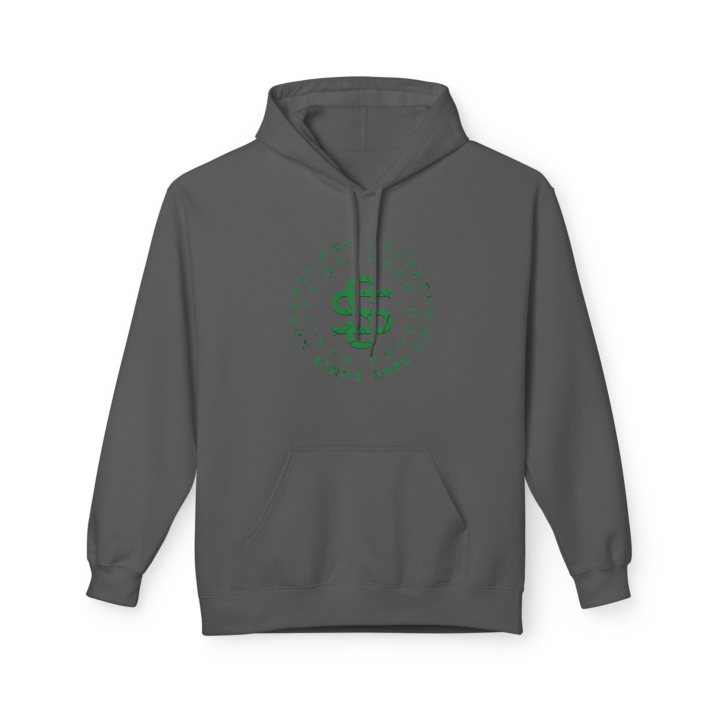 Smokey Scholars TM Green Bridge Unisex Midweight Softstyle Fleece Hoodie - Smokey Scholars