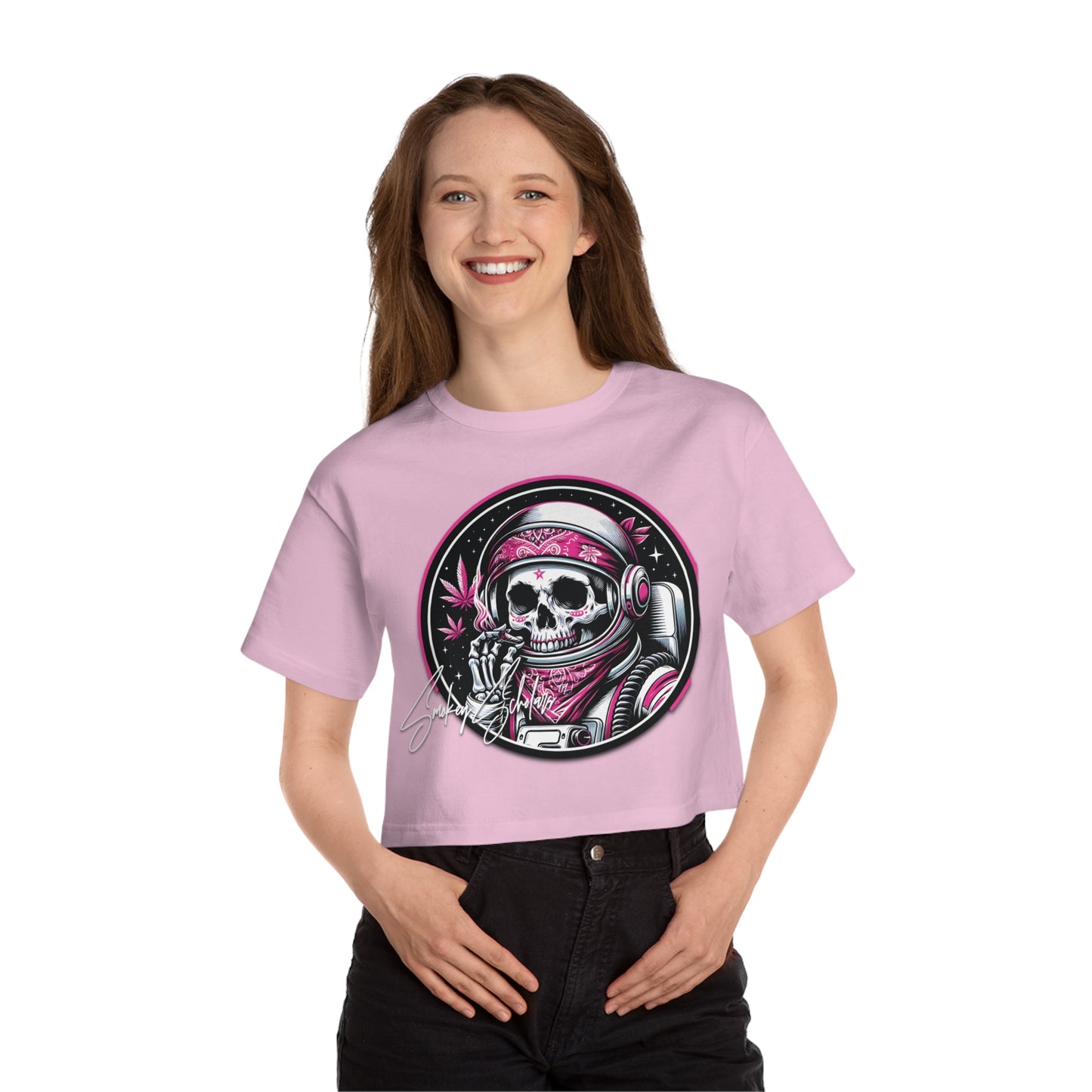 Smokey Scholars TM Champion Women's Heritage Cropped T-Shirt - Smokey Scholars