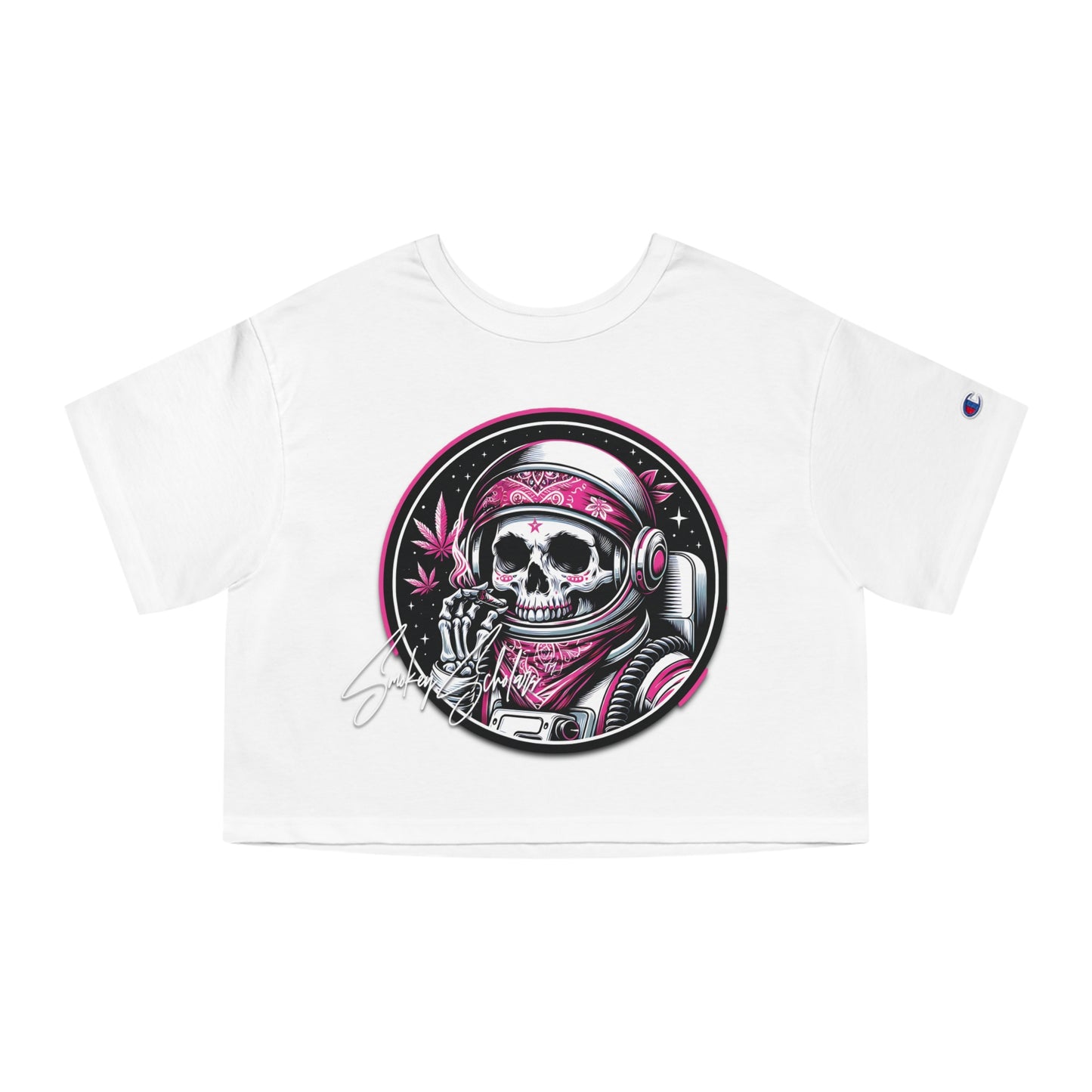 Smokey Scholars TM Champion Women's Heritage Cropped T-Shirt - Smokey Scholars