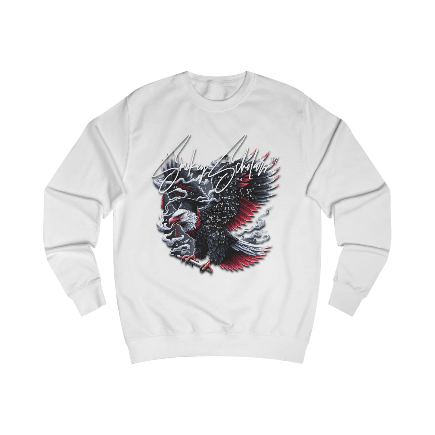 Smokey Scholars TM Red Numeric Unisex Sweatshirt - Smokey Scholars