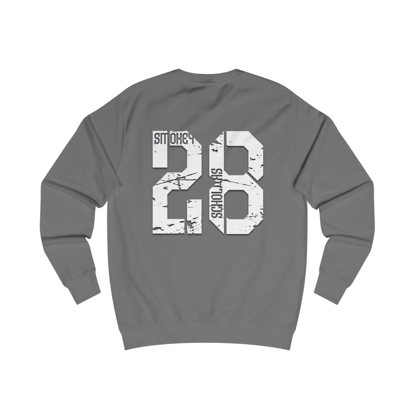 Smokey Scholars TM hooded skele Unisex Sweatshirt - Smokey Scholars