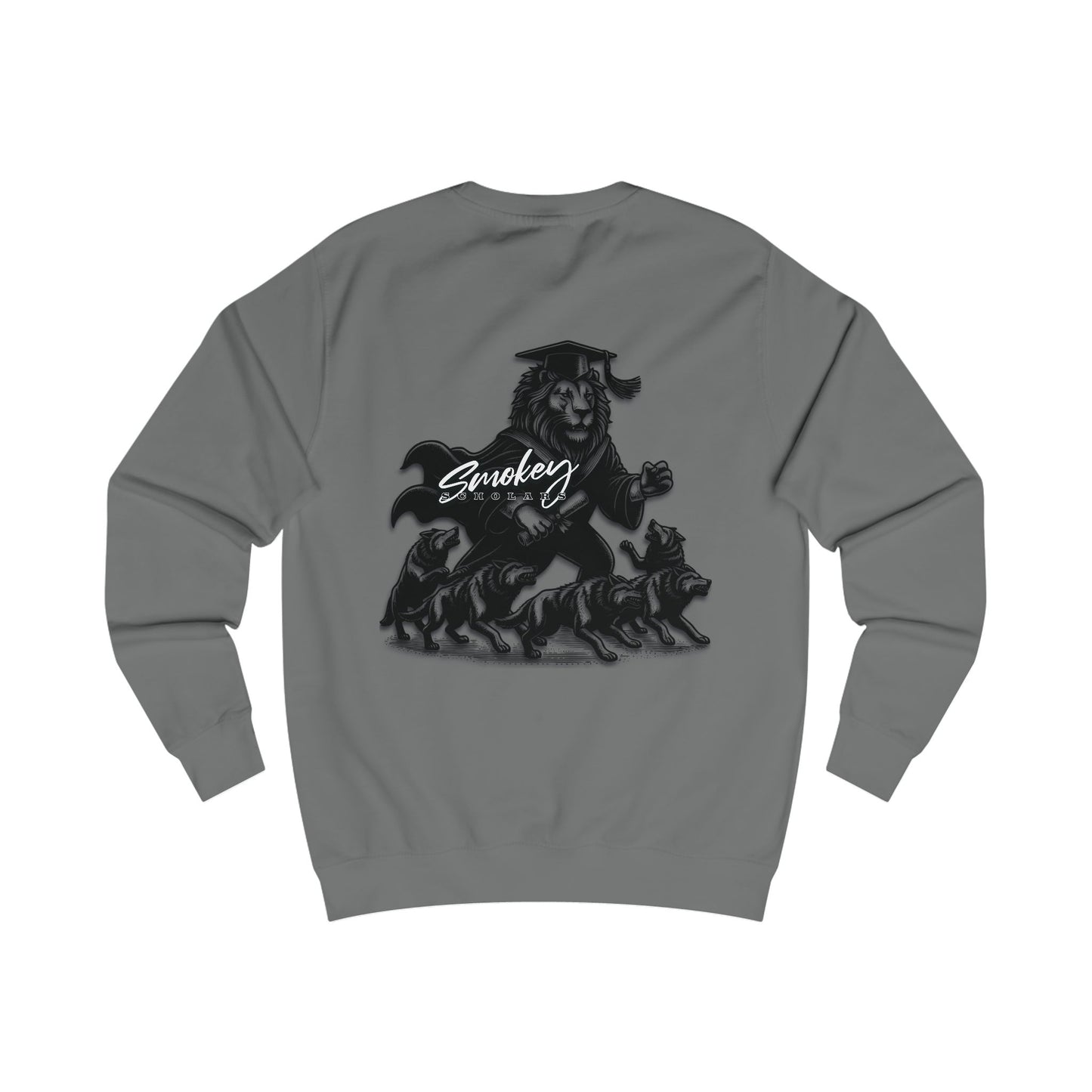 Smokey Scholars TM Leading Lion Unisex Sweatshirt - Smokey Scholars