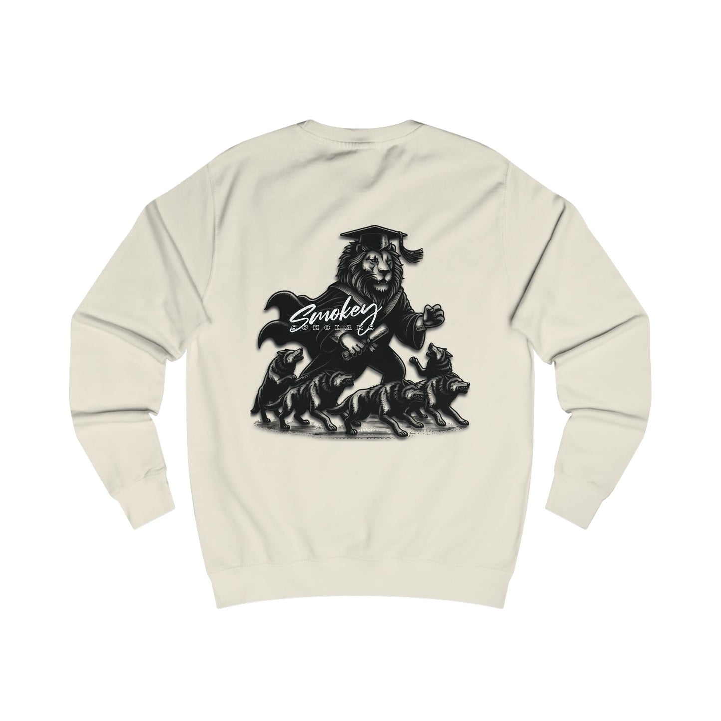 Smokey Scholars TM Leading Lion Unisex Sweatshirt - Smokey Scholars
