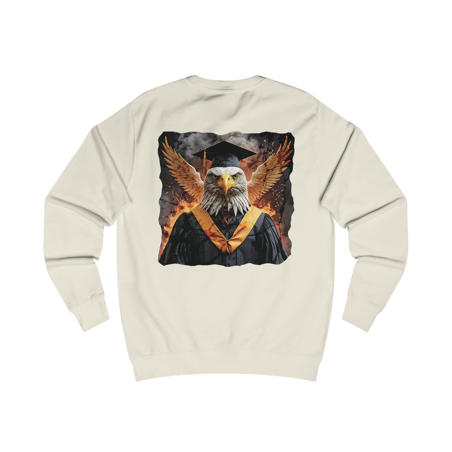 Smokey Scholars TM Gold Eagle Grad Unisex Sweatshirt - Smokey Scholars