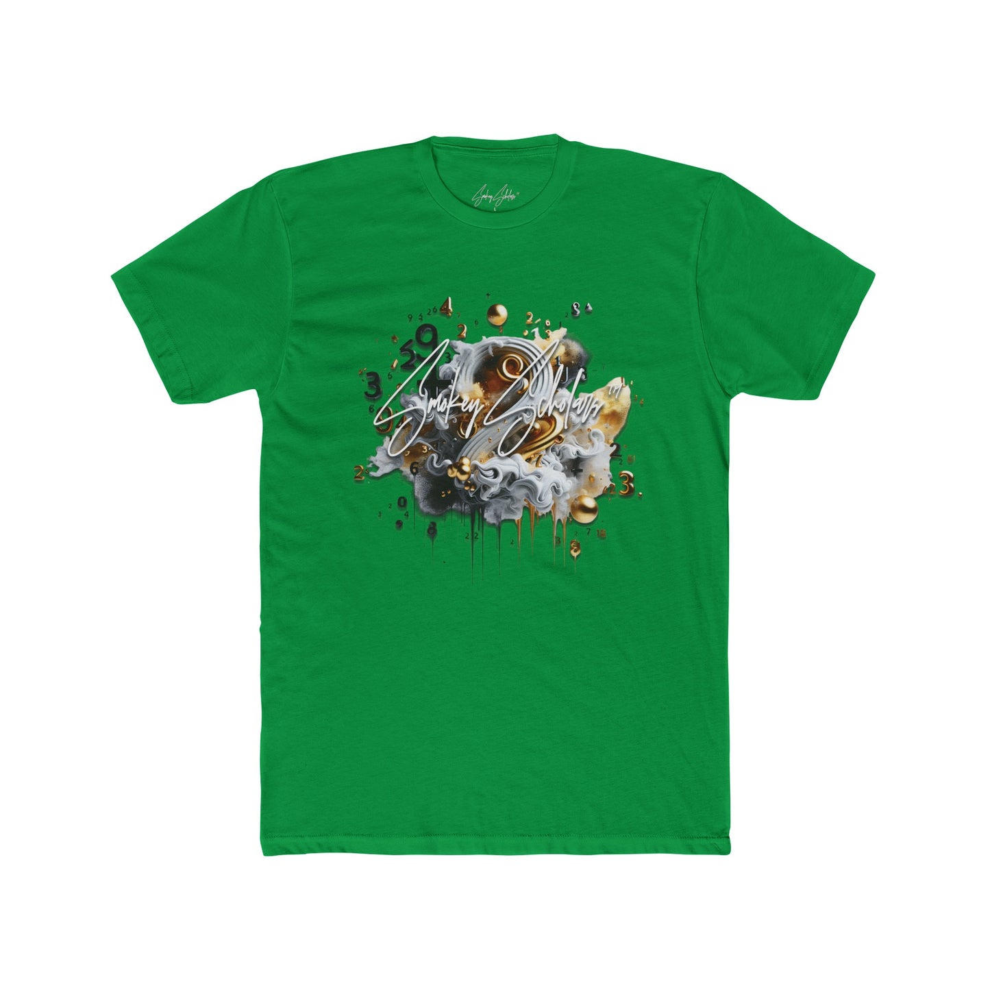Smokey Scholars TM Signature Unisex Cotton Crew Tee - Smokey Scholars