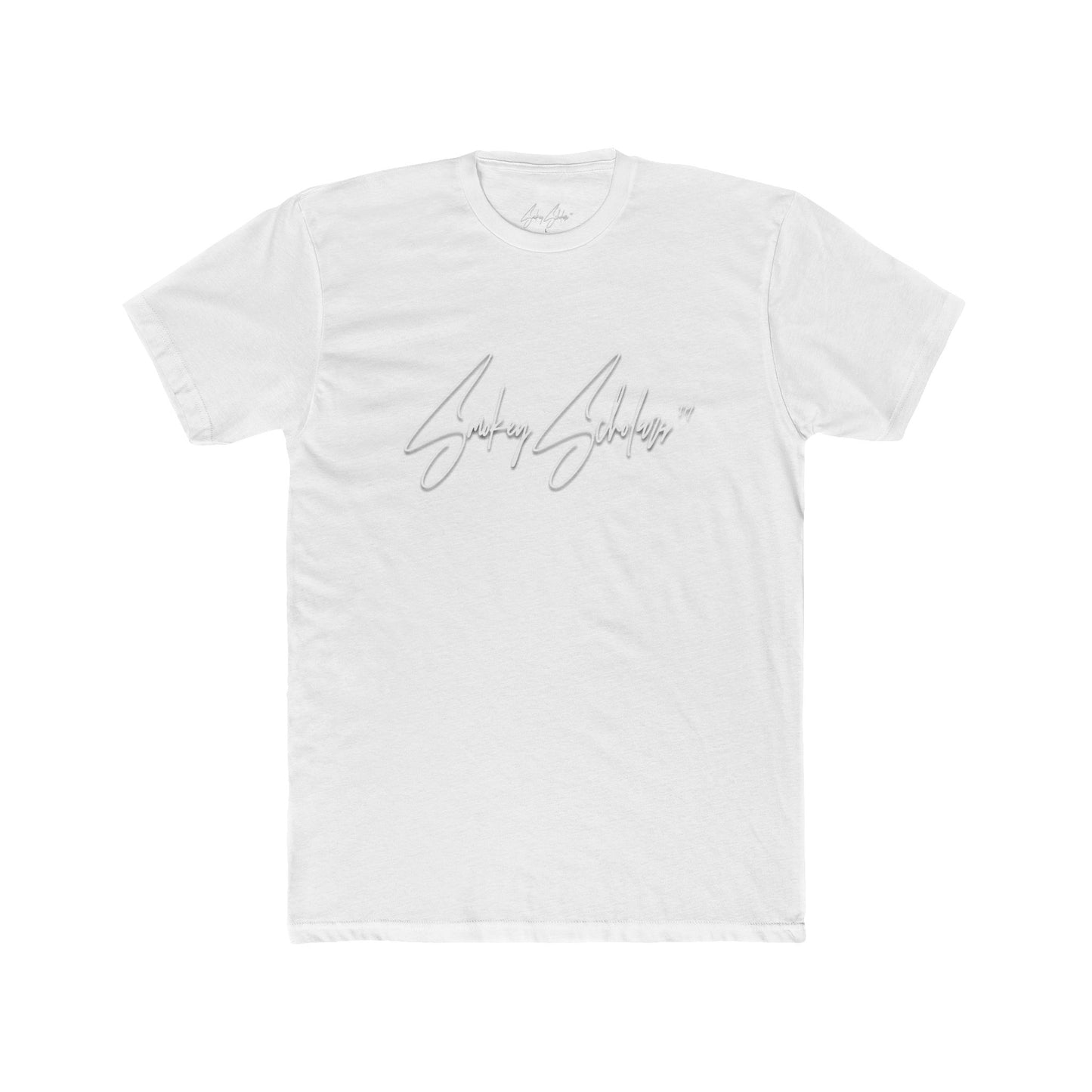 Smokey Scholars TM Signature Unisex Cotton Crew Tee - Smokey Scholars