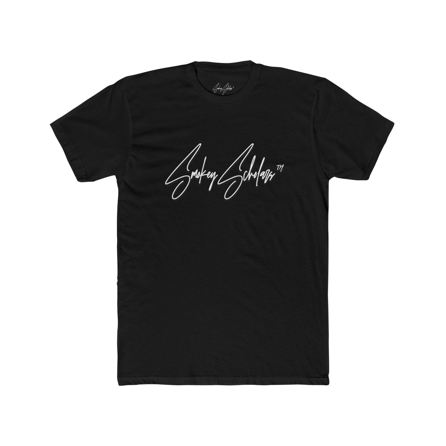 Smokey Scholars TM Signature Unisex Cotton Crew Tee - Smokey Scholars