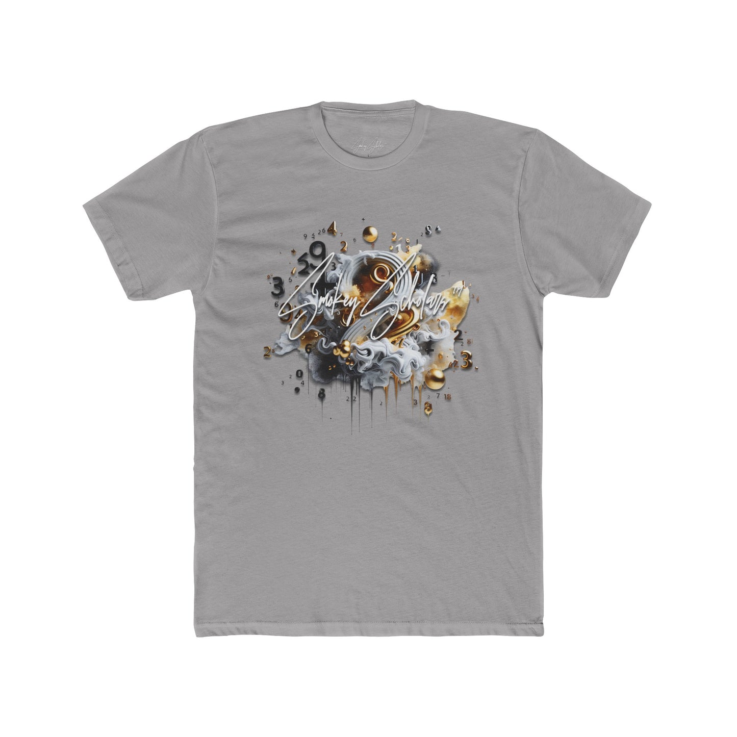 Smokey Scholars TM Signature Unisex Cotton Crew Tee - Smokey Scholars