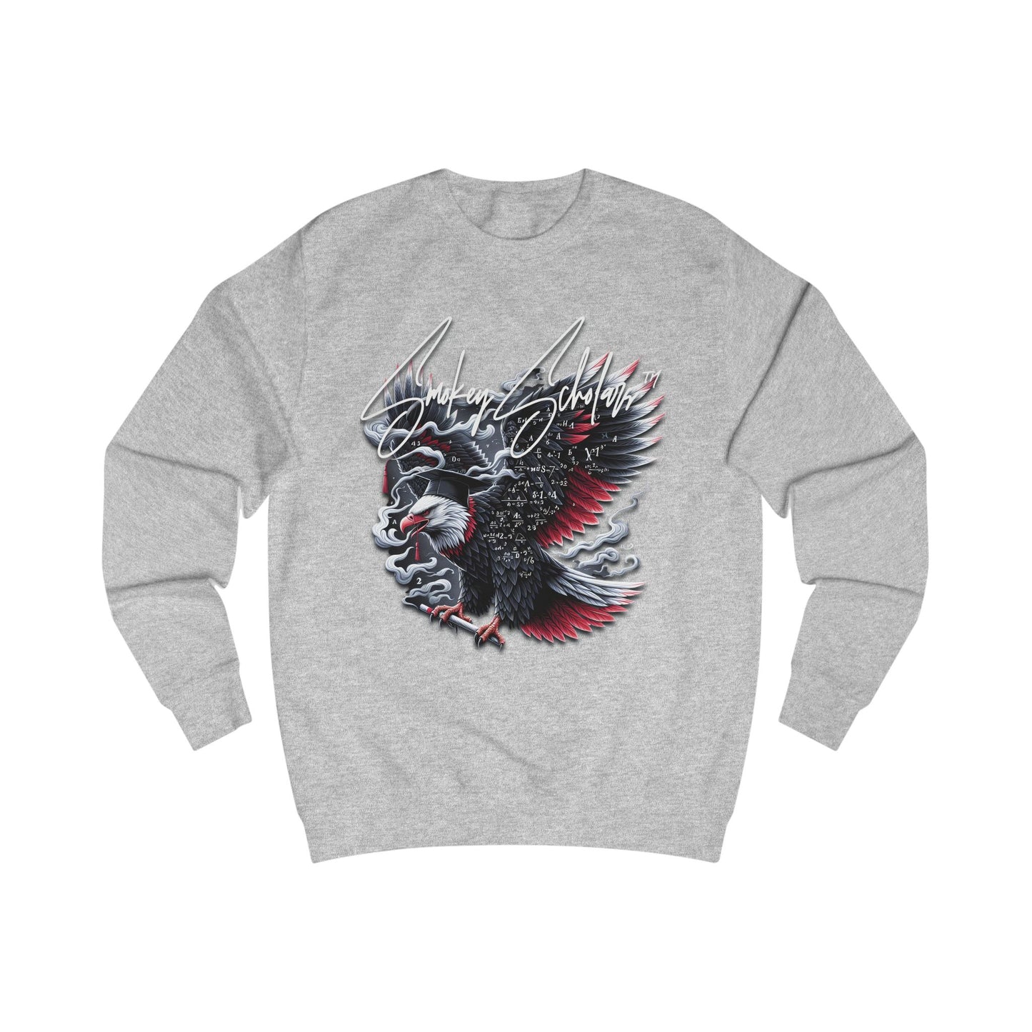 Smokey Scholars TM Red Numeric Unisex Sweatshirt - Smokey Scholars