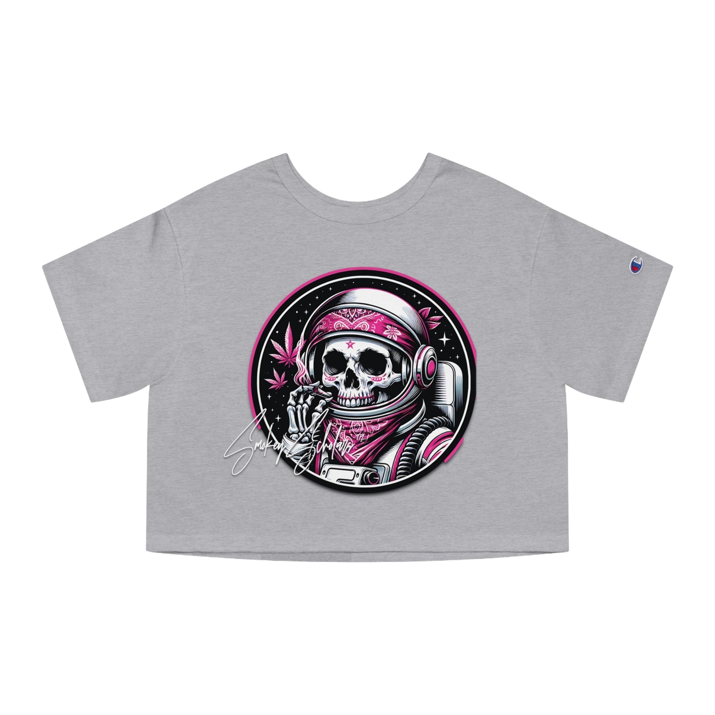 Smokey Scholars TM Champion Women's Heritage Cropped T-Shirt - Smokey Scholars