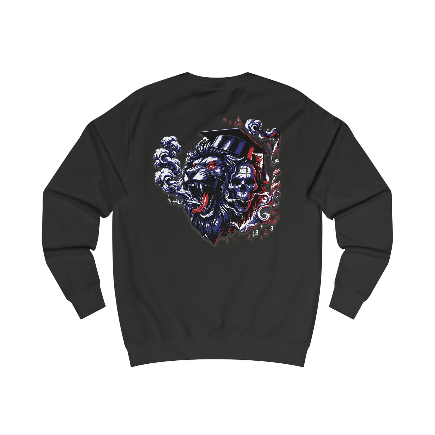 Smokey Scholars Lion Skull 2 Sweatshirt - Smokey Scholars