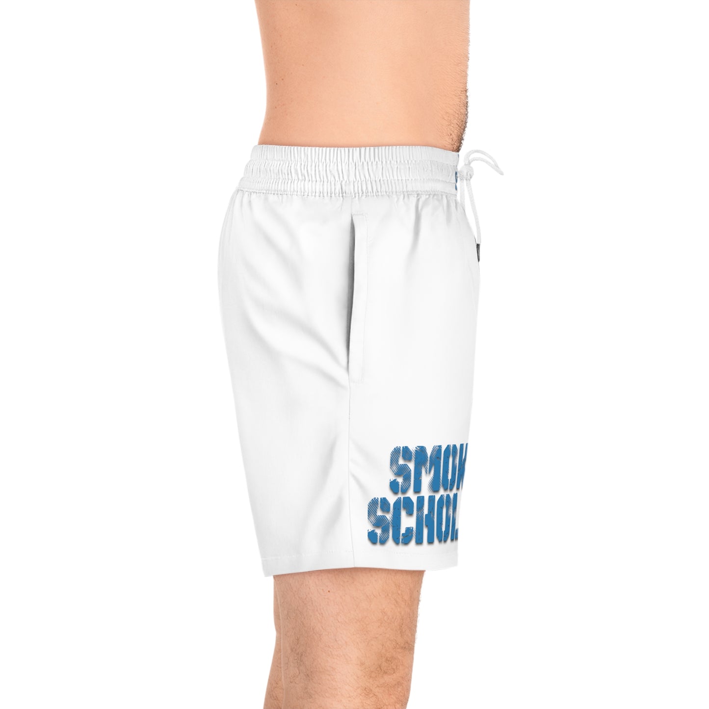 Smokey Scholars Blue Skele Scholar Mid-Length Swim Shorts - Smokey Scholars