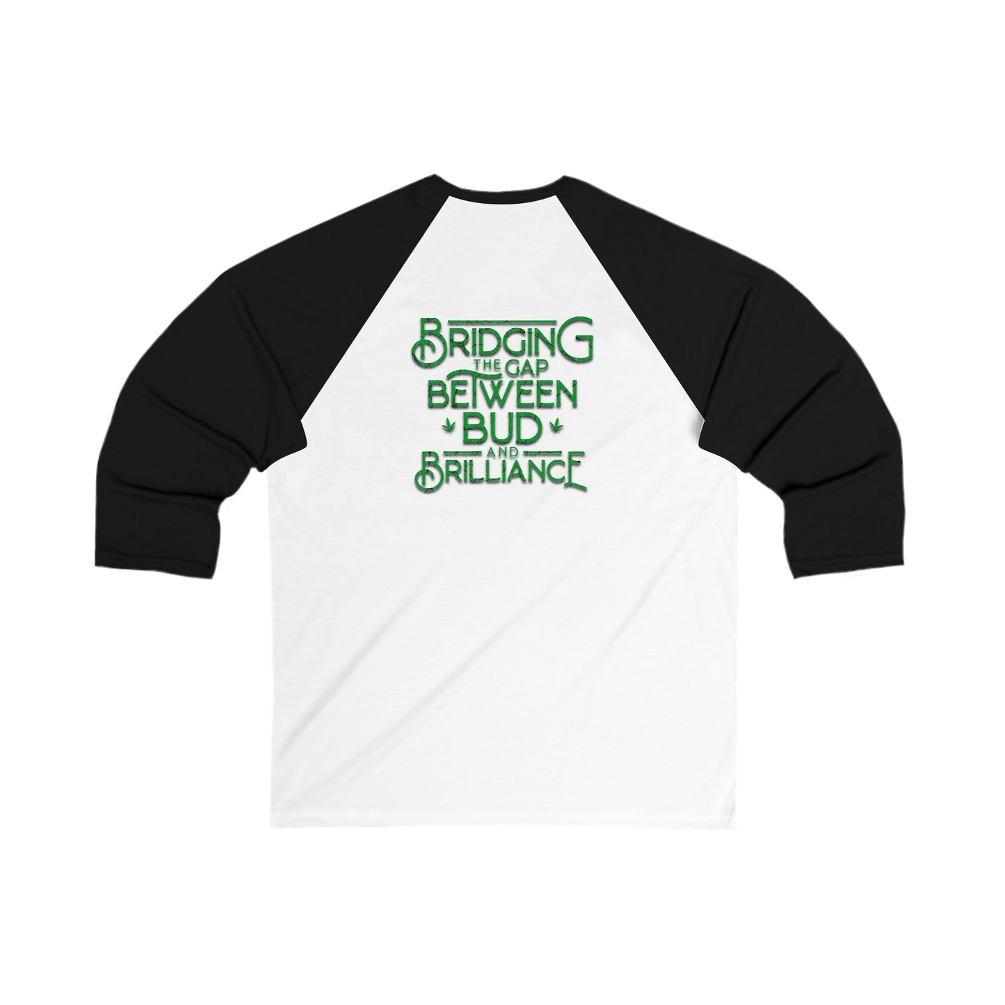 Smokey Scholars TM Green Bridge 3 Sleeve Baseball Tee - Smokey Scholars