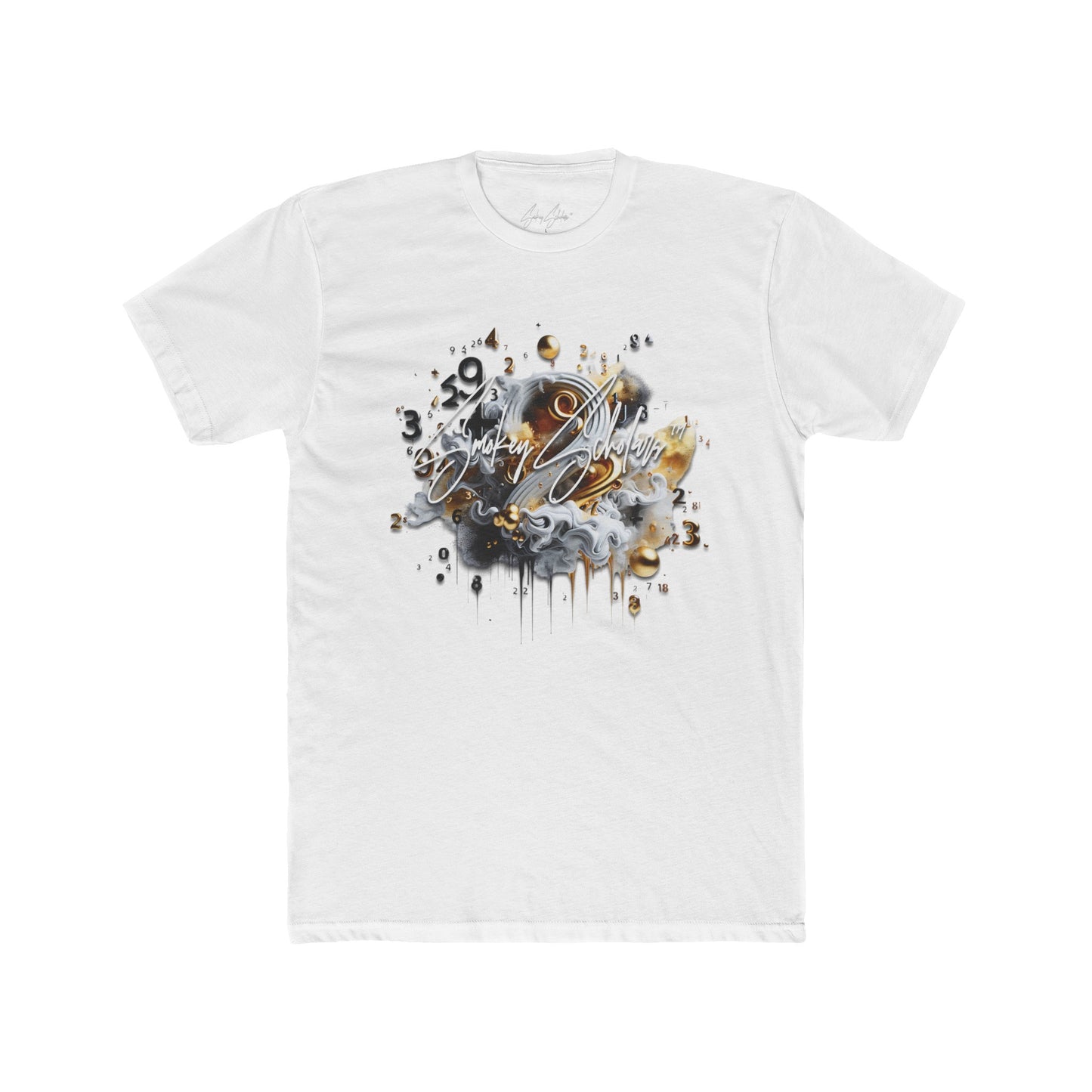 Smokey Scholars TM Signature Unisex Cotton Crew Tee - Smokey Scholars