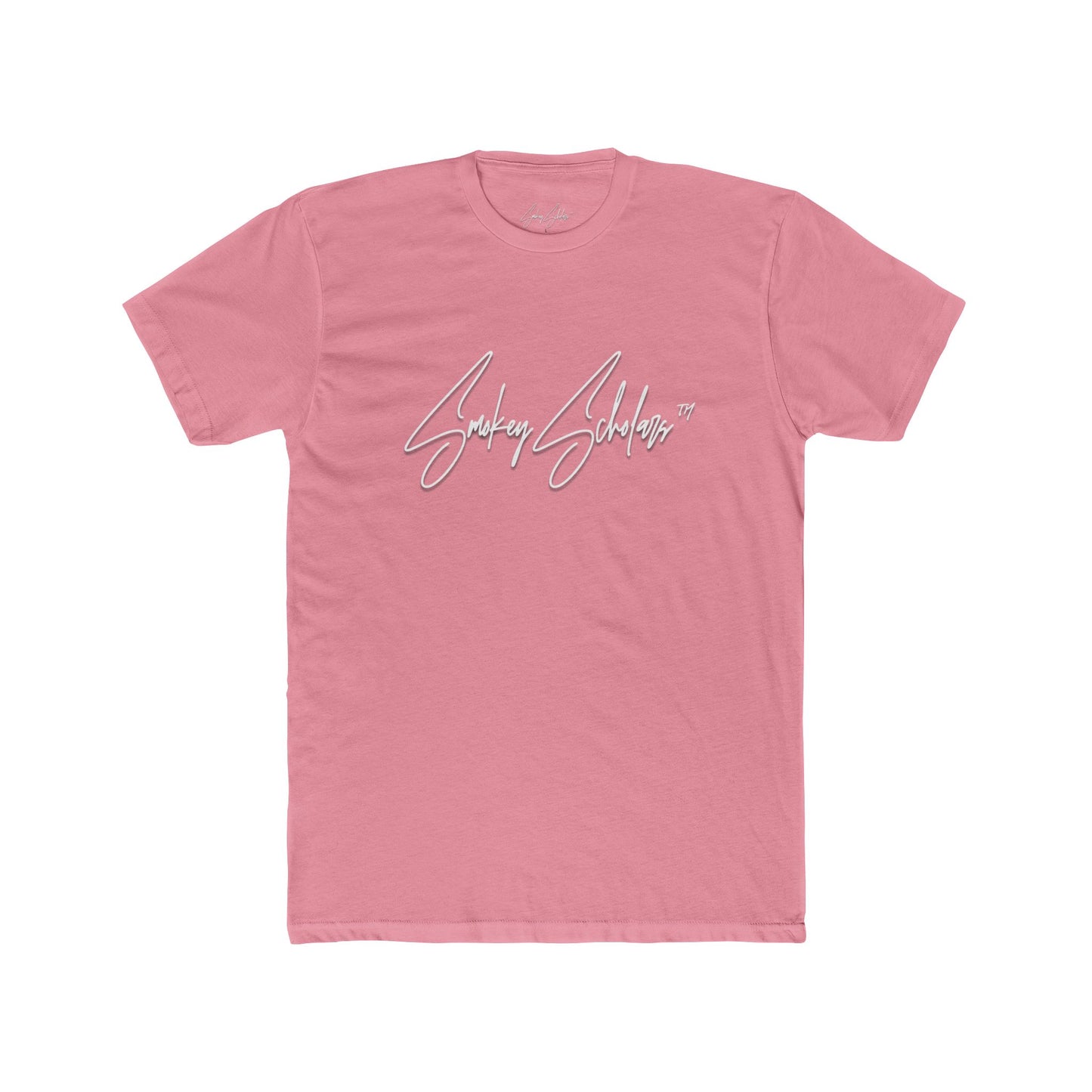 Smokey Scholars TM Signature Unisex Cotton Crew Tee - Smokey Scholars