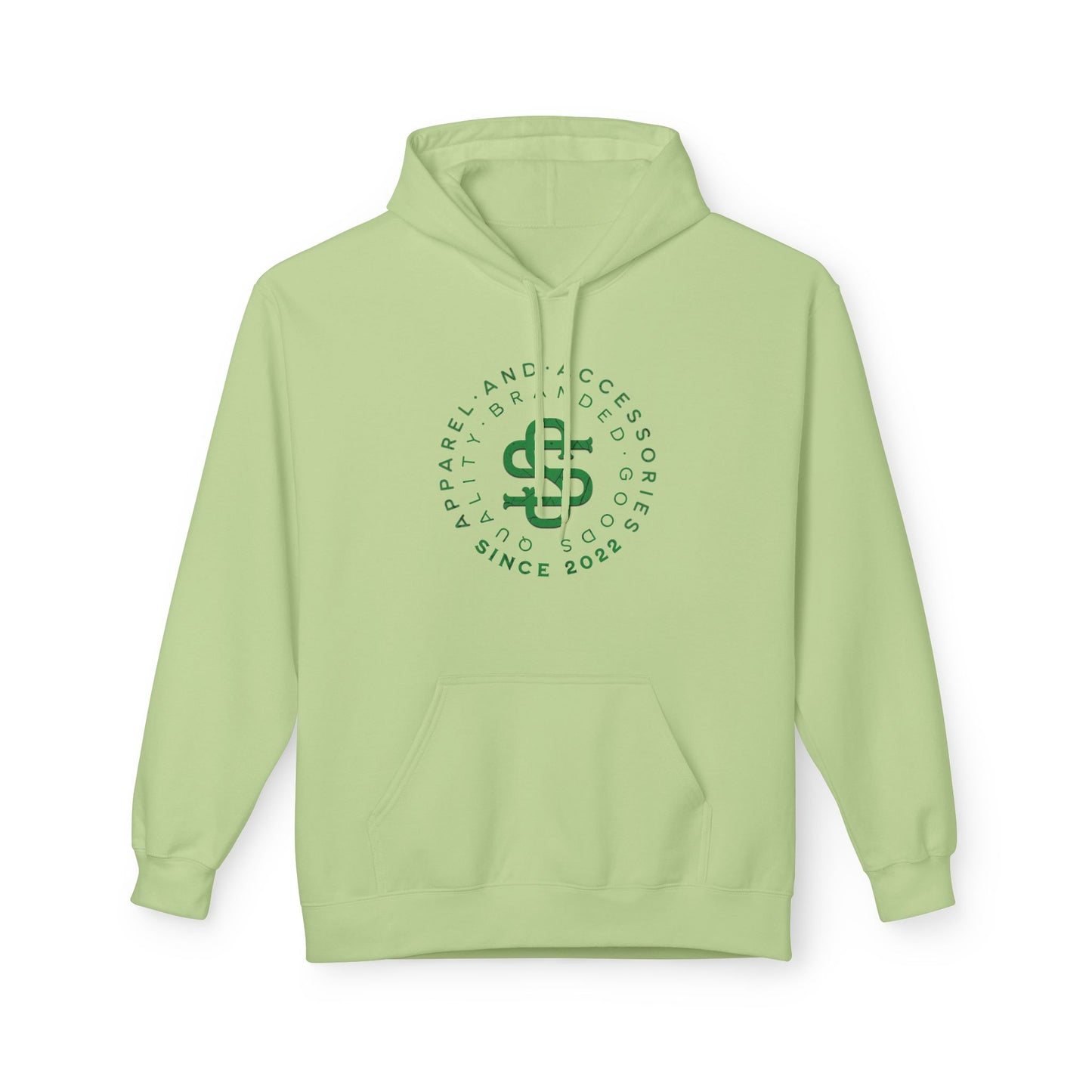Smokey Scholars TM Green Bridge Unisex Midweight Softstyle Fleece Hoodie - Smokey Scholars