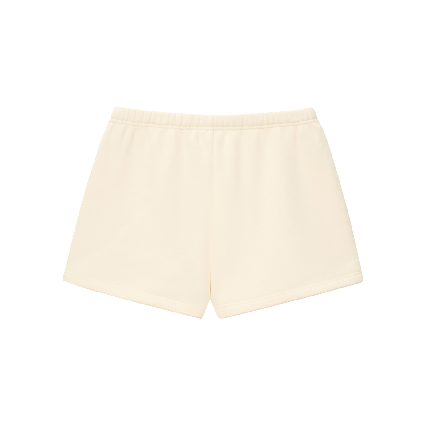 Smokey Scholars Women's Cream Apricot Drawstring Sweatshorts