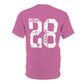 Smokey Scholars Pink Blue Skele Scholar Shirt - Smokey Scholars