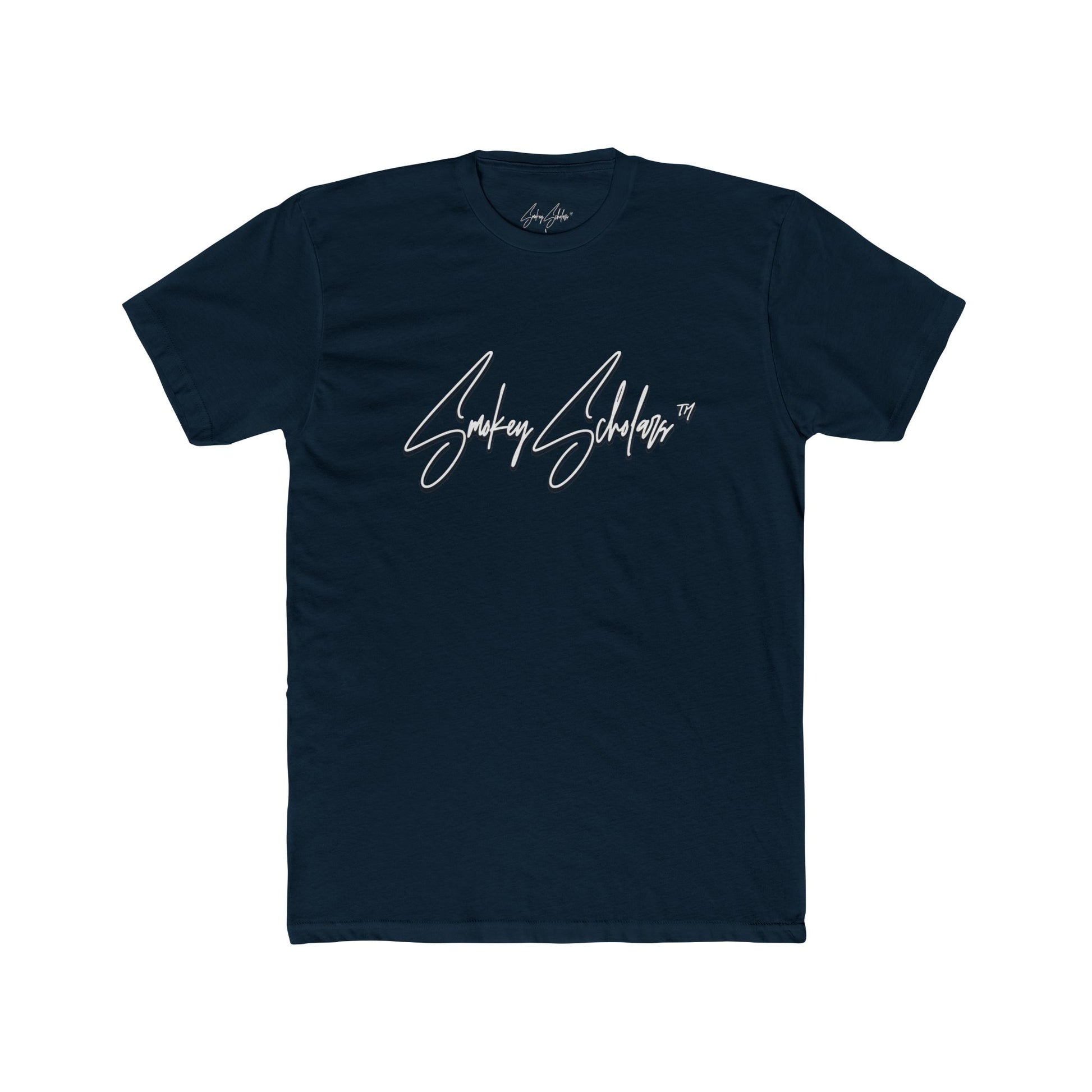 Smokey Scholars TM Signature Unisex Cotton Crew Tee - Smokey Scholars