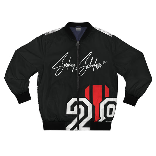Smokey Scholars TM Premium Eagle Men's Bomber Jacket - Smokey Scholars