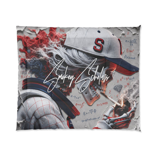 Smokey Scholars Astro Skelly Comforter - Smokey Scholars