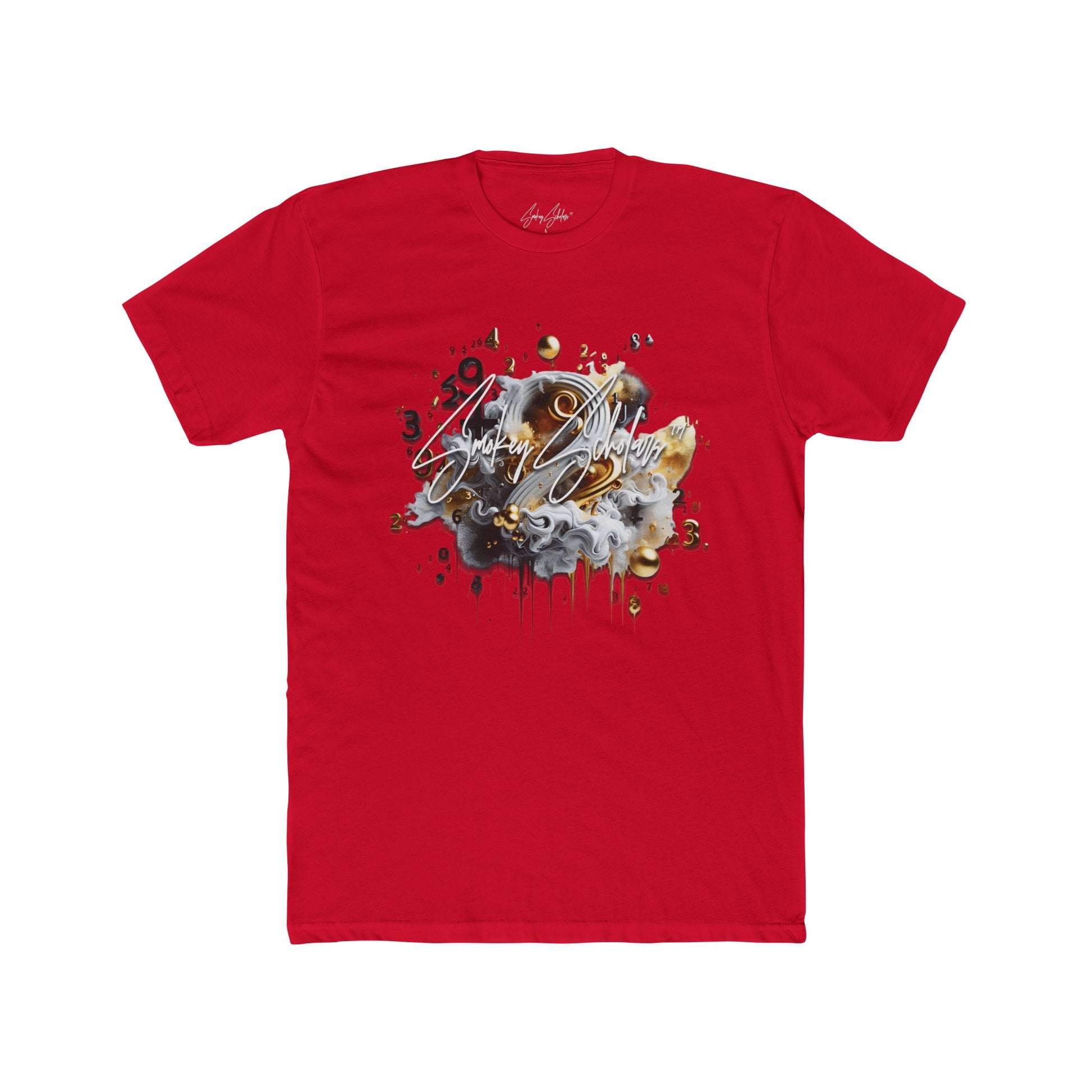 Smokey Scholars TM Signature Unisex Cotton Crew Tee - Smokey Scholars