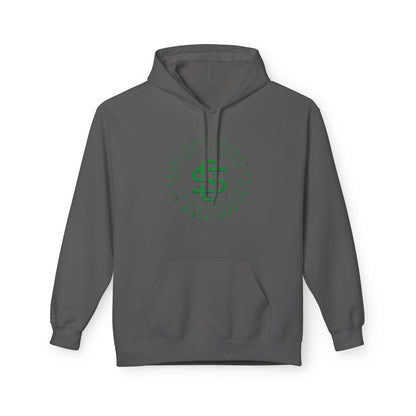Smokey Scholars TM Green Bridge Unisex Midweight Softstyle Fleece Hoodie - Smokey Scholars