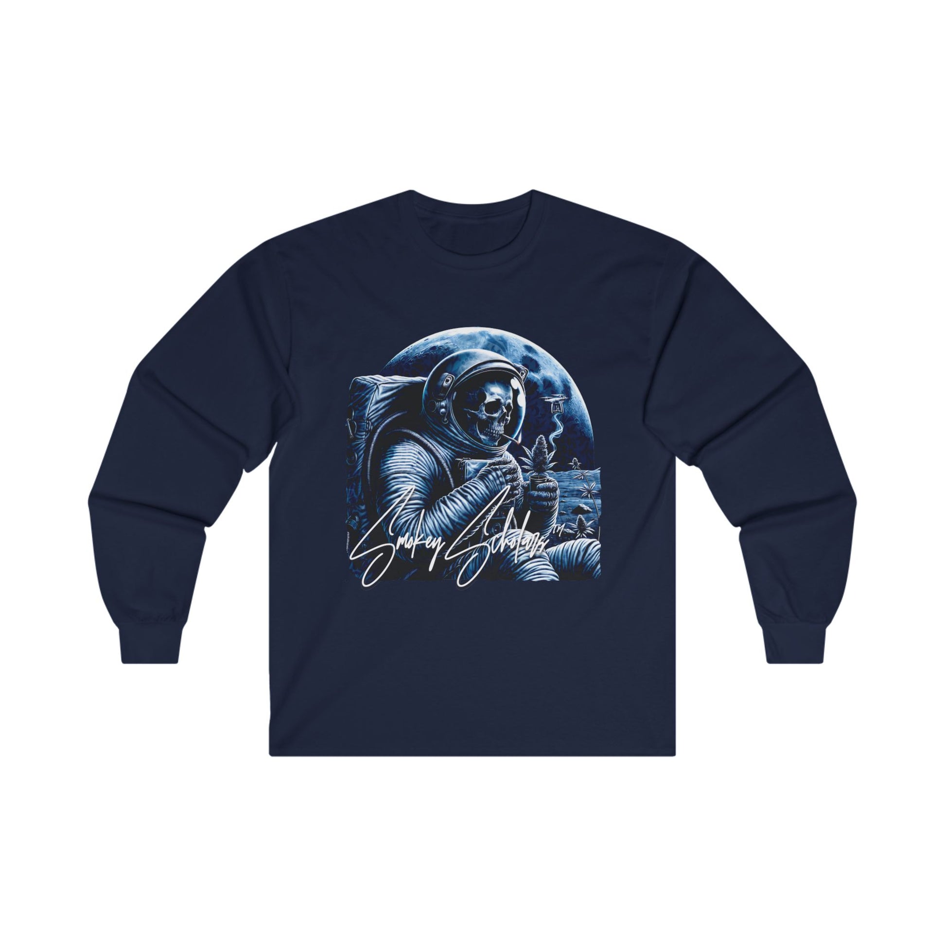 Smokey Scholars TM Moontime Unisex  Long Sleeve Tee - Smokey Scholars