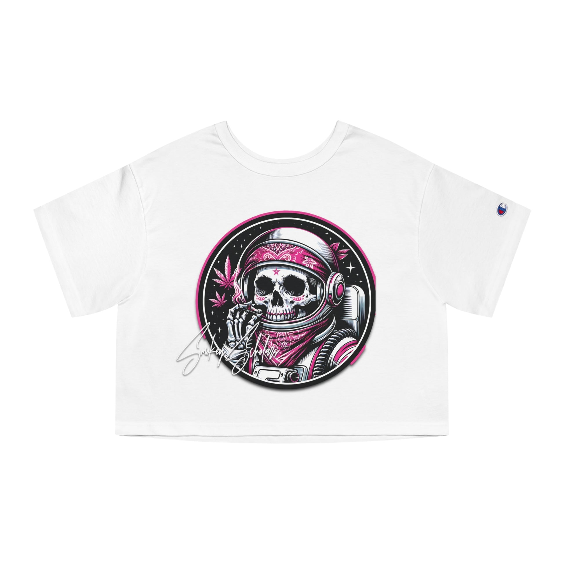 Smokey Scholars TM Champion Women's Heritage Cropped T-Shirt - Smokey Scholars