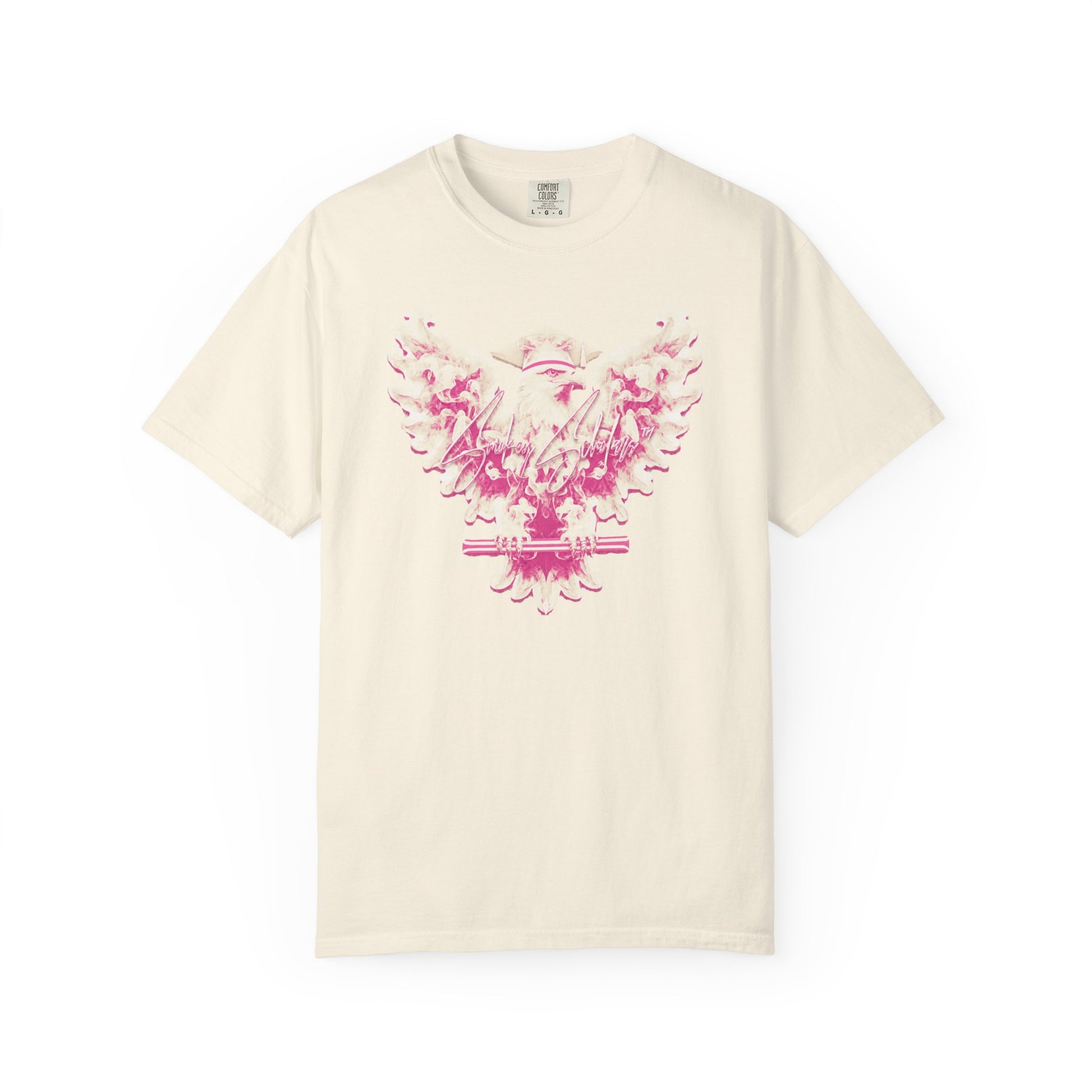Smokey Scholars Pink Sealed Eagle Tee - Smokey Scholars