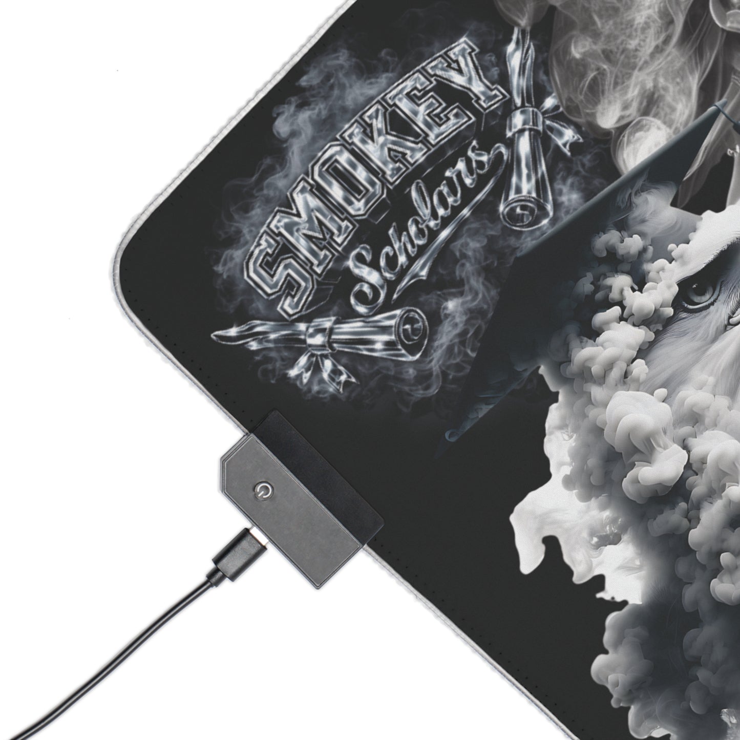 Smokey Scholars TM LED Gaming Mouse Pad