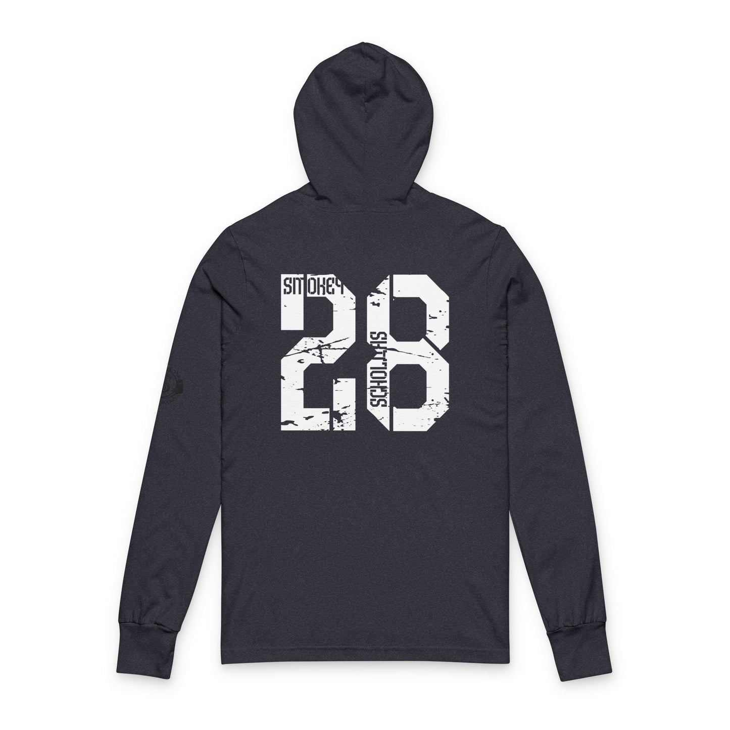 Smokey Scholars TM Unisex Hooded Long Sleeve Tee
