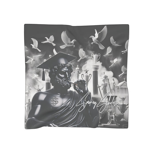 Smokey Scholars Blk Stone Dove Poly Scarf - Smokey Scholars