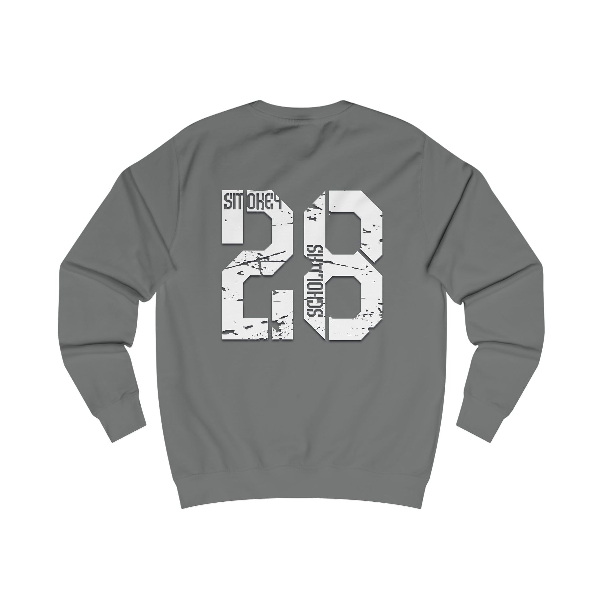 Smokey Scholars TM hooded skele  Unisex Sweatshirt - Smokey Scholars