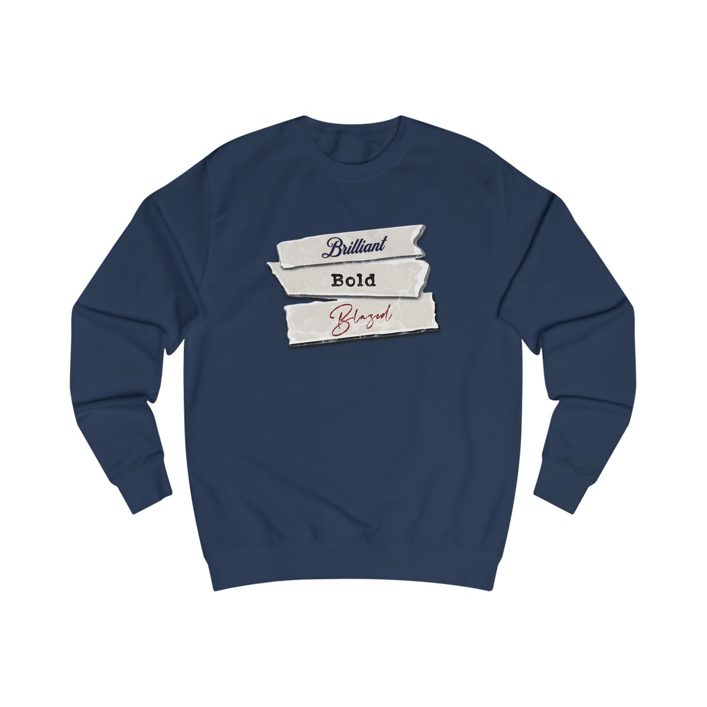 Smokey Scholars TM Brilliant Bold Blazed Sweatshirt - Smokey Scholars
