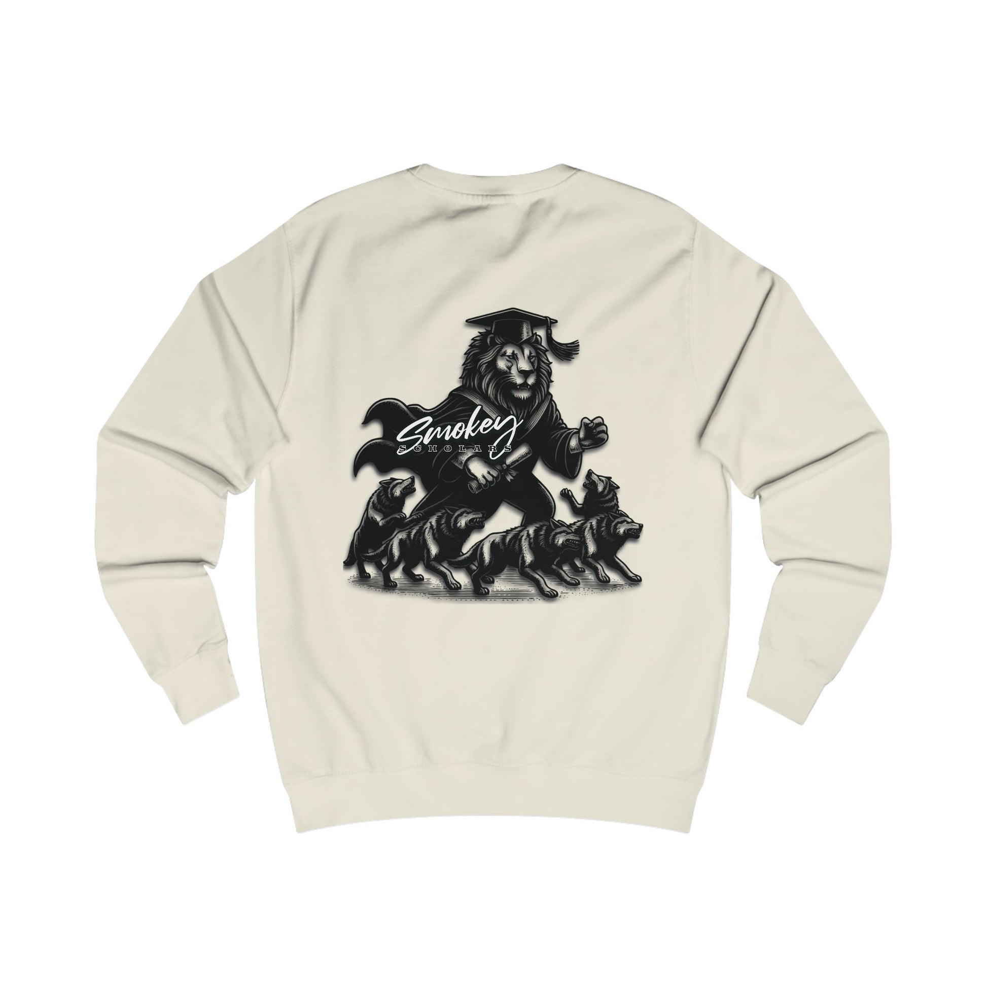 Smokey Scholars TM Leading Lion  Unisex Sweatshirt - Smokey Scholars