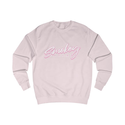 Smokey Scholars Baby Pink 28 Unisex Sweatshirt - Smokey Scholars