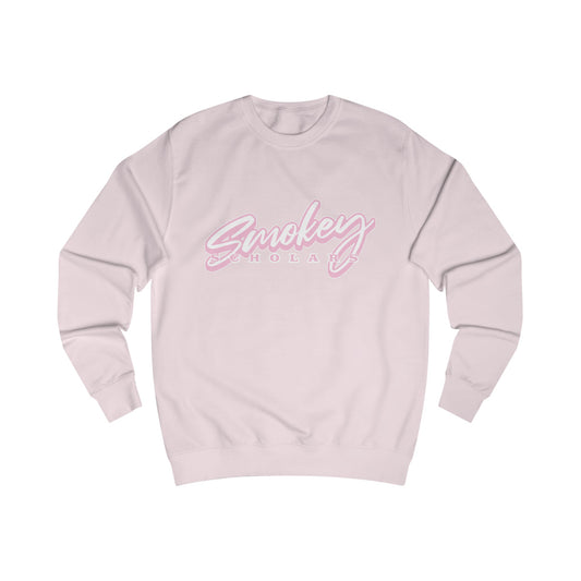 Smokey Scholars Baby Pink 28 Unisex Sweatshirt - Smokey Scholars