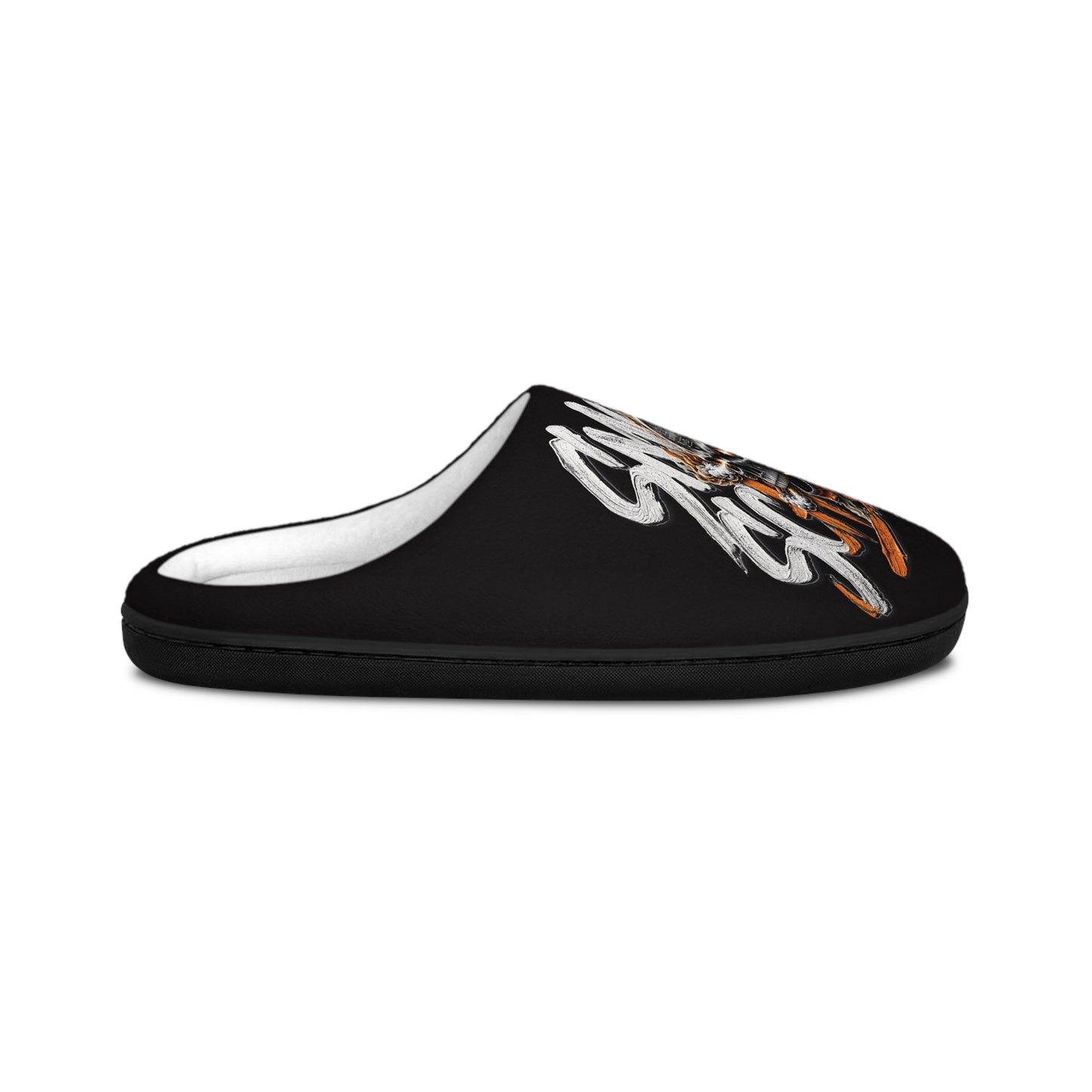 Smokey Scholars Orange Skelly Indoor Slippers - Smokey Scholars