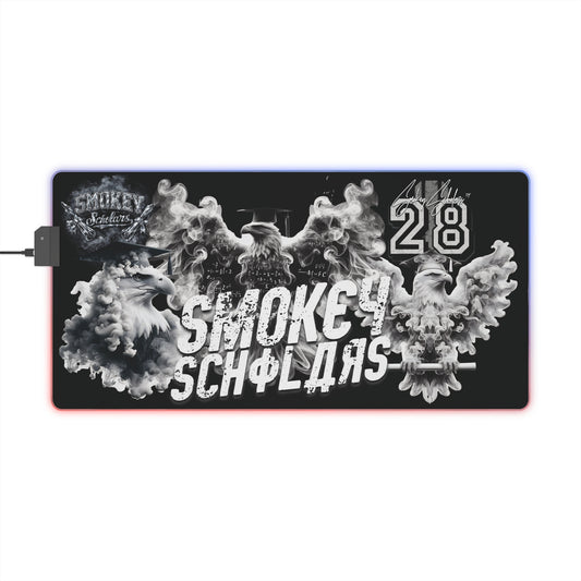 Smokey Scholars TM LED Gaming Mouse Pad