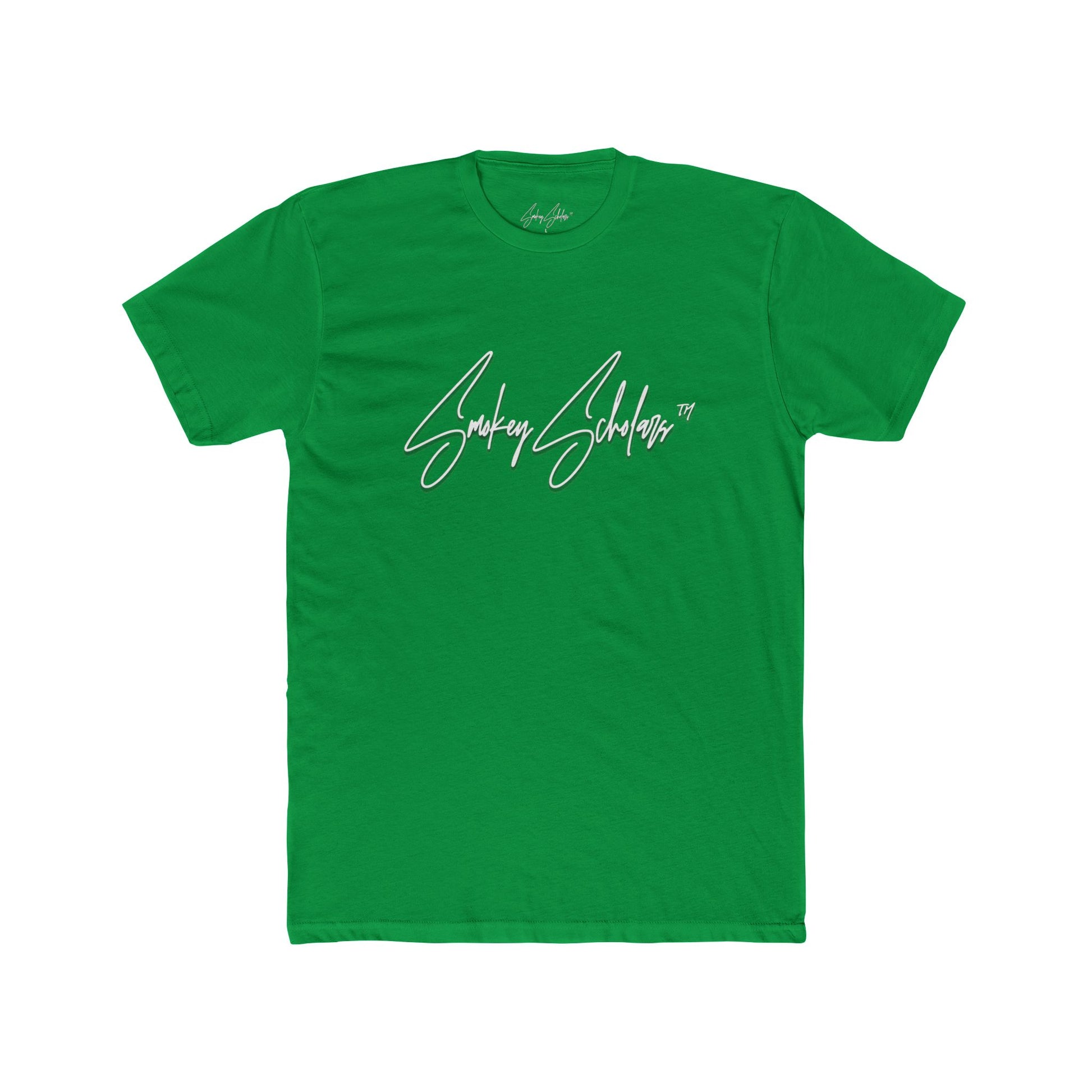 Smokey Scholars TM Signature Unisex Cotton Crew Tee - Smokey Scholars
