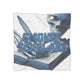 Smokey Scholars Blue Skele Poly Scarf - Smokey Scholars