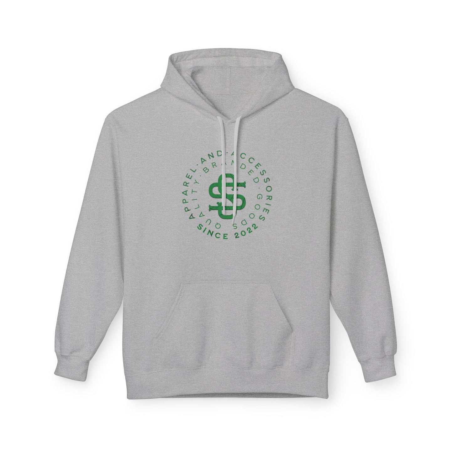 Smokey Scholars TM Green Bridge Unisex Midweight Softstyle Fleece Hoodie - Smokey Scholars