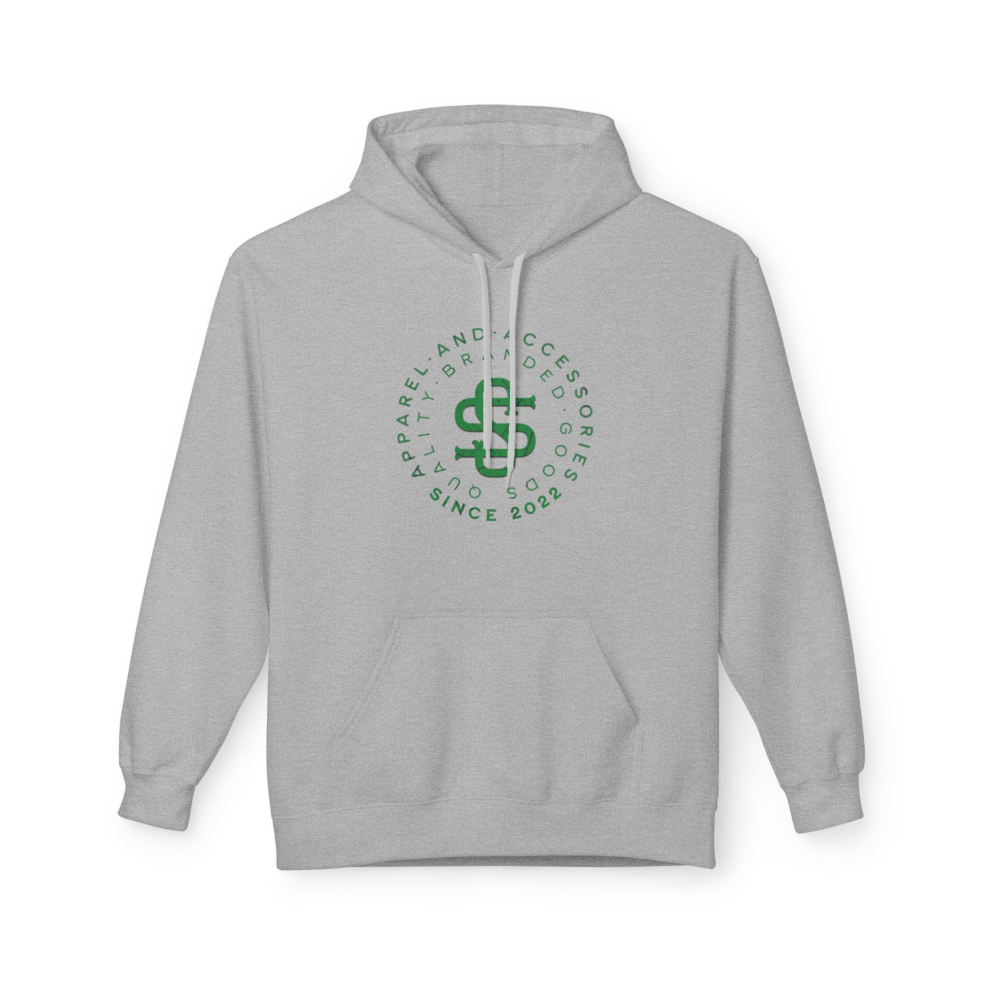 Smokey Scholars TM Green Bridge Unisex Midweight Softstyle Fleece Hoodie - Smokey Scholars
