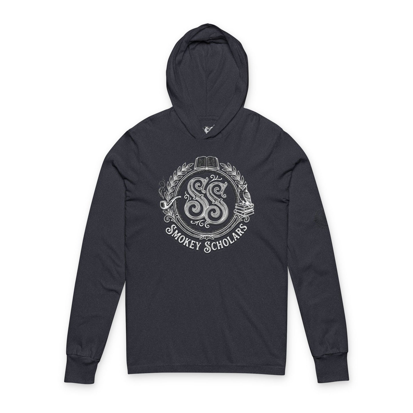 Smokey Scholars TM Unisex Hooded Long Sleeve Tee