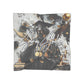 Smokey Scholars Blk Stone  Poly Scarf - Smokey Scholars